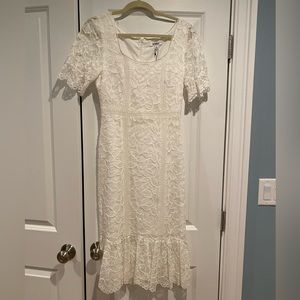 BB Dakota by Steve Madden NWT white dress size 2